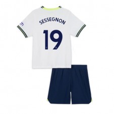 Tottenham Hotspur Ryan Sessegnon #19 Hemmaställ Barn 2022-23 Korta ärmar (+ Korta byxor)